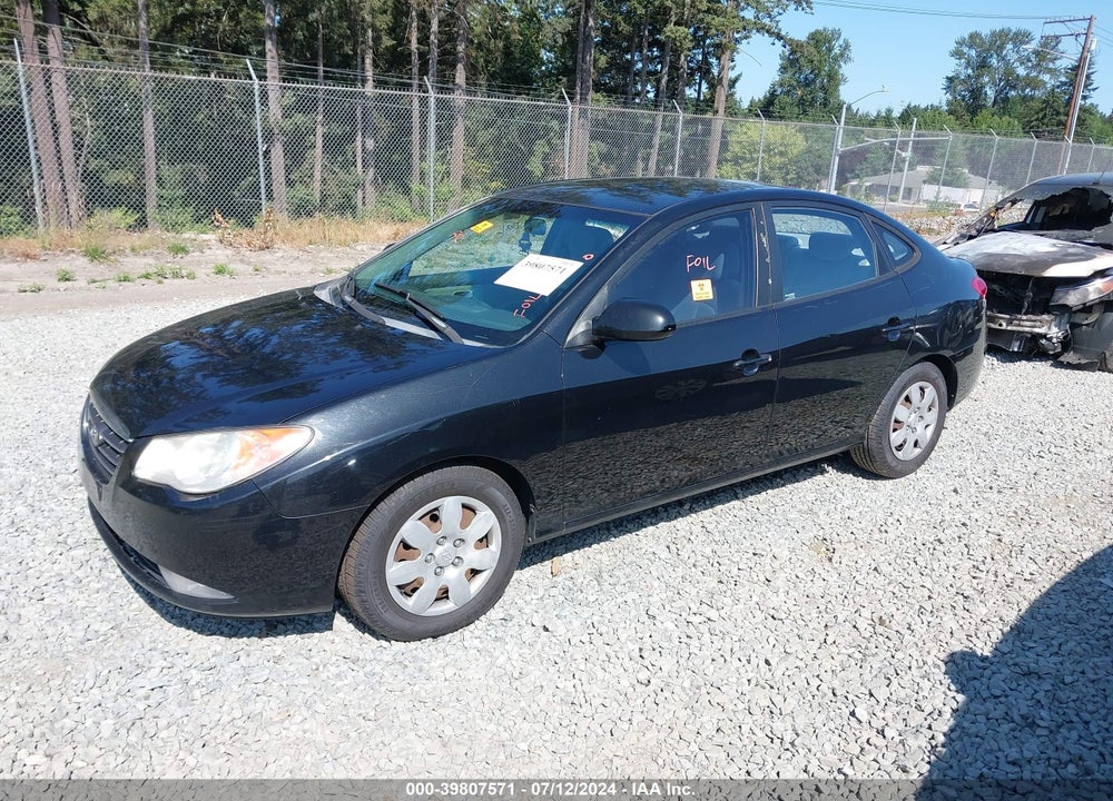 2008 HYUNDAI ELANTRA GLS/SE VIN: KMHDU46D58U483041