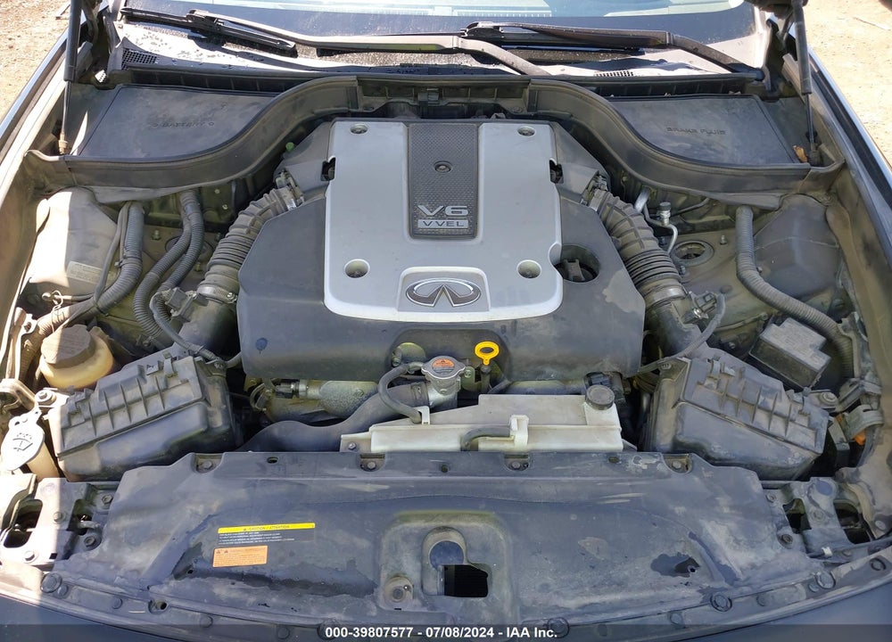 2012 INFINITI G37X VIN: JN1CV6ARXCM972607