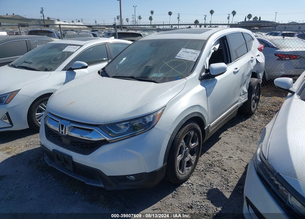 2019 HONDA CR-V EX VIN: 7FARW1H55KE018692