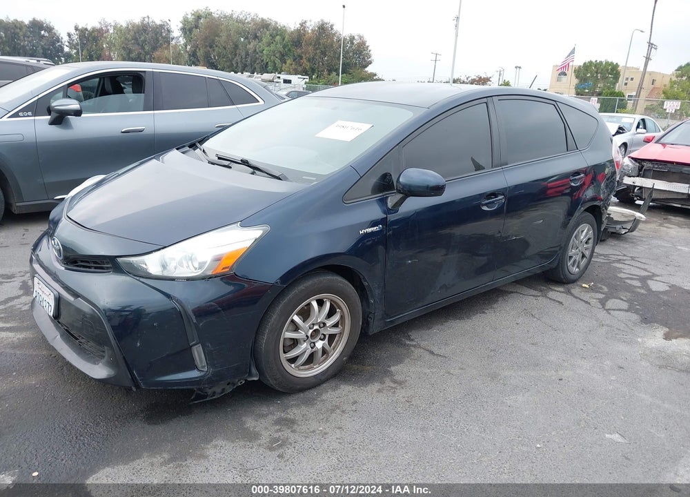 2017 TOYOTA PRIUS V THREE VIN: JTDZN3EU7HJ071594