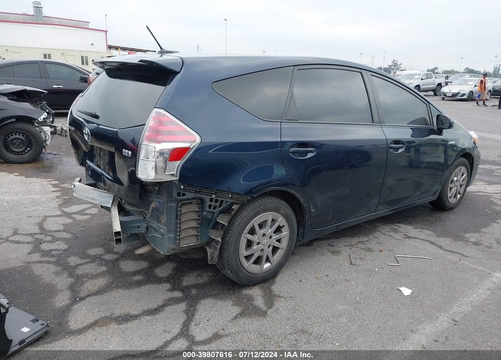 2017 TOYOTA PRIUS V THREE VIN: JTDZN3EU7HJ071594