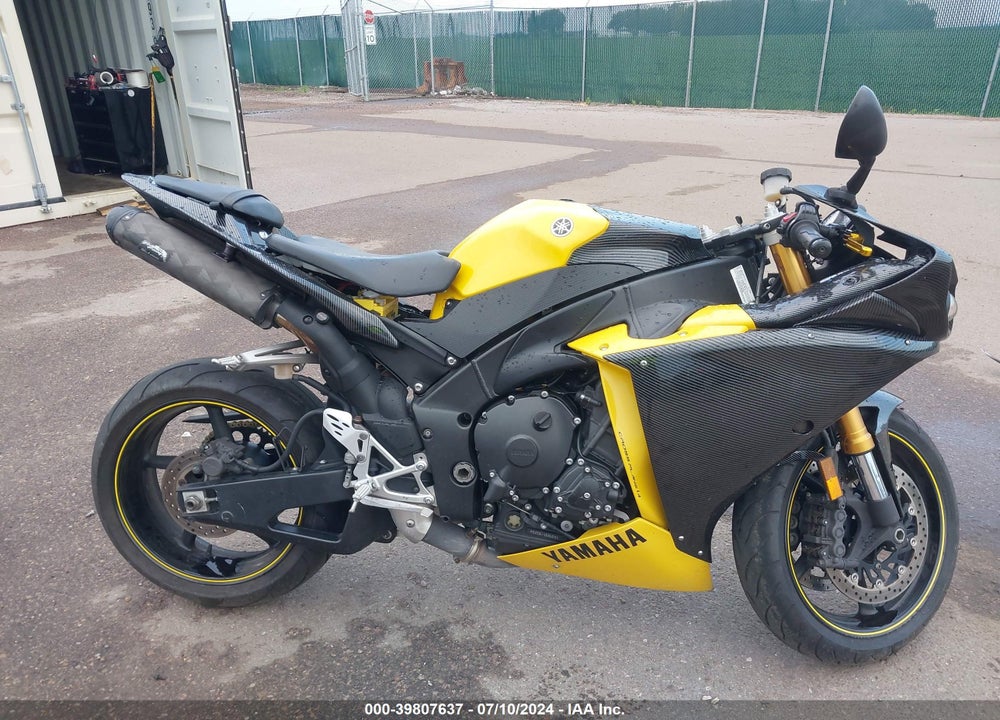 2009 YAMAHA YZFR1 VIN: JYARN23E69A004861