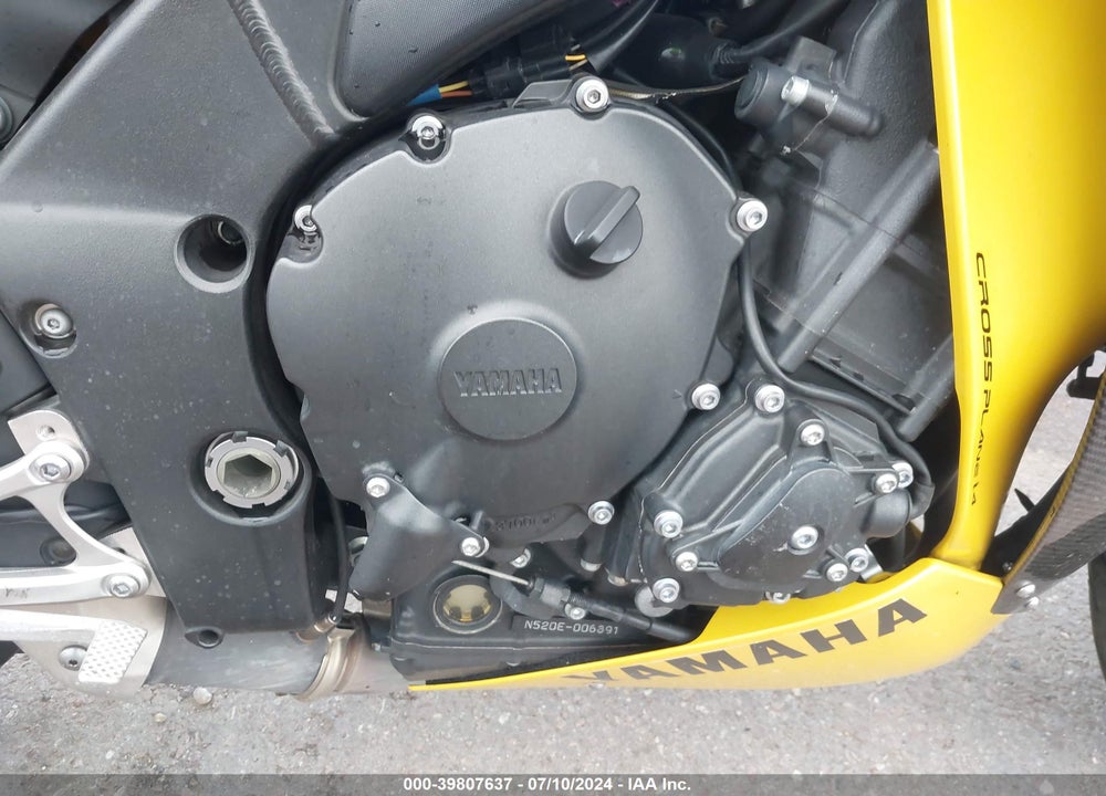 2009 YAMAHA YZFR1 VIN: JYARN23E69A004861