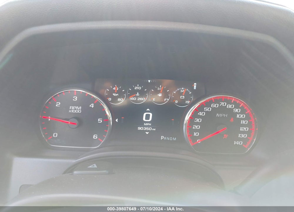 2016 GMC SIERRA 1500 DENALI VIN: 3GTU2PECXGG369462