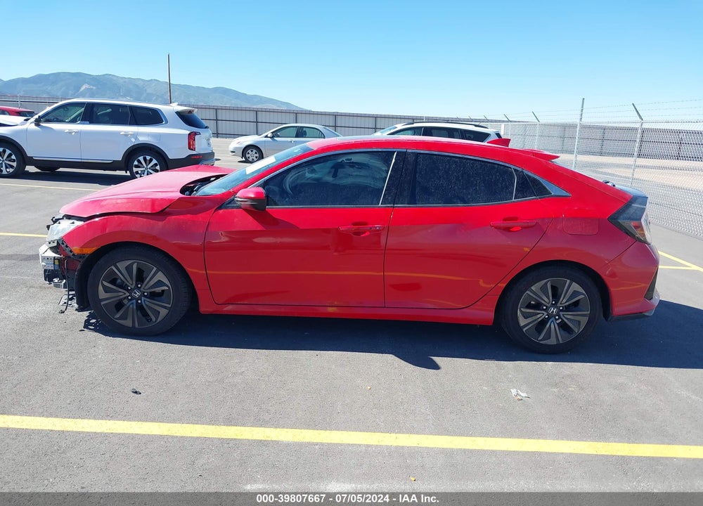 2017 HONDA CIVIC EX VIN: SHHFK7H55HU410687