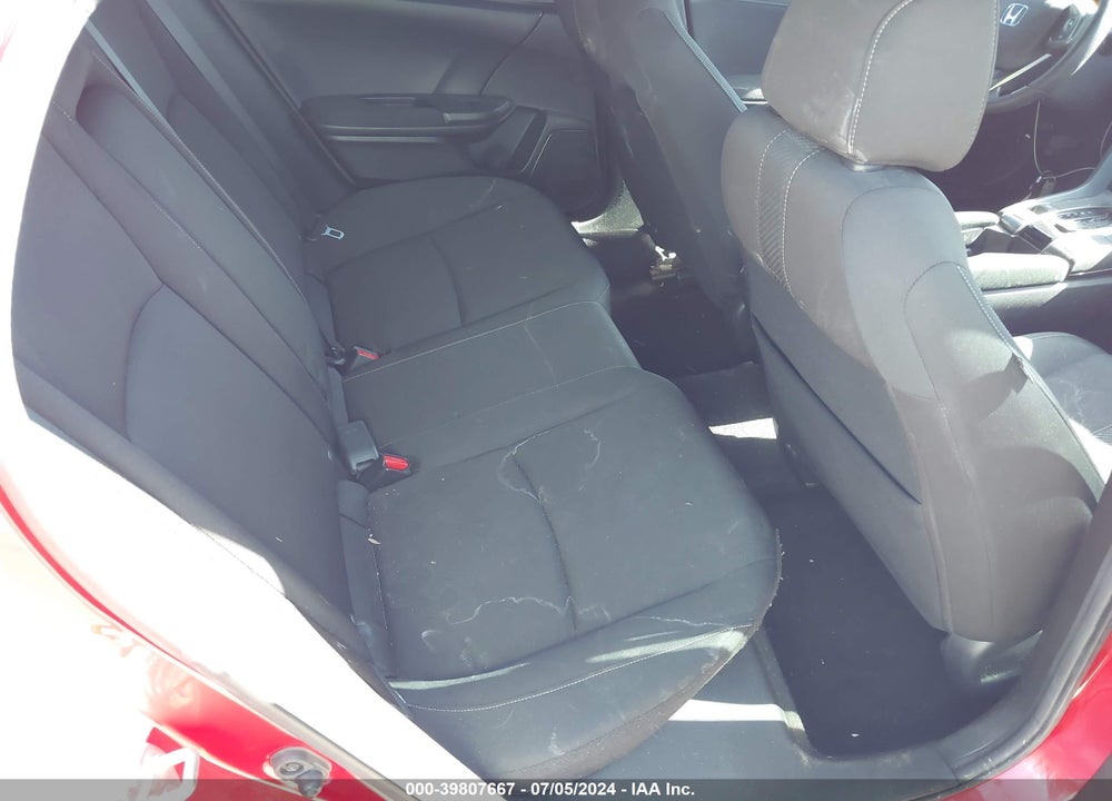 2017 HONDA CIVIC EX VIN: SHHFK7H55HU410687