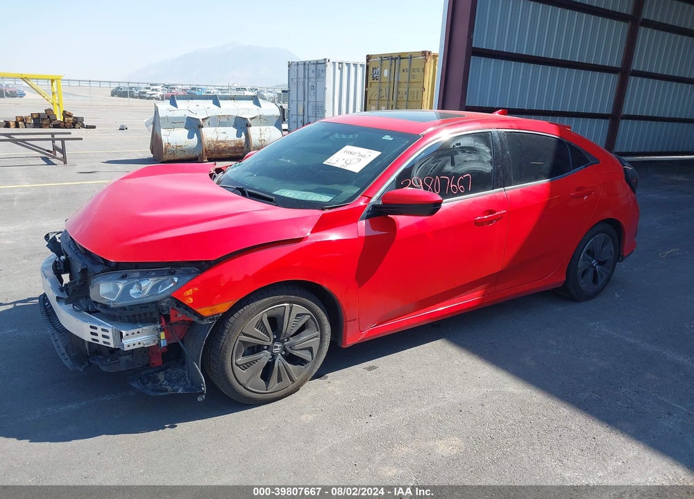 2017 HONDA CIVIC EX VIN: SHHFK7H55HU410687
