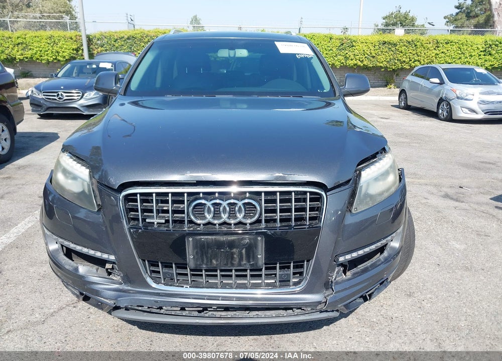 2012 AUDI Q7 3.0T PREMIUM VIN: WA1LGAFE3CD005055