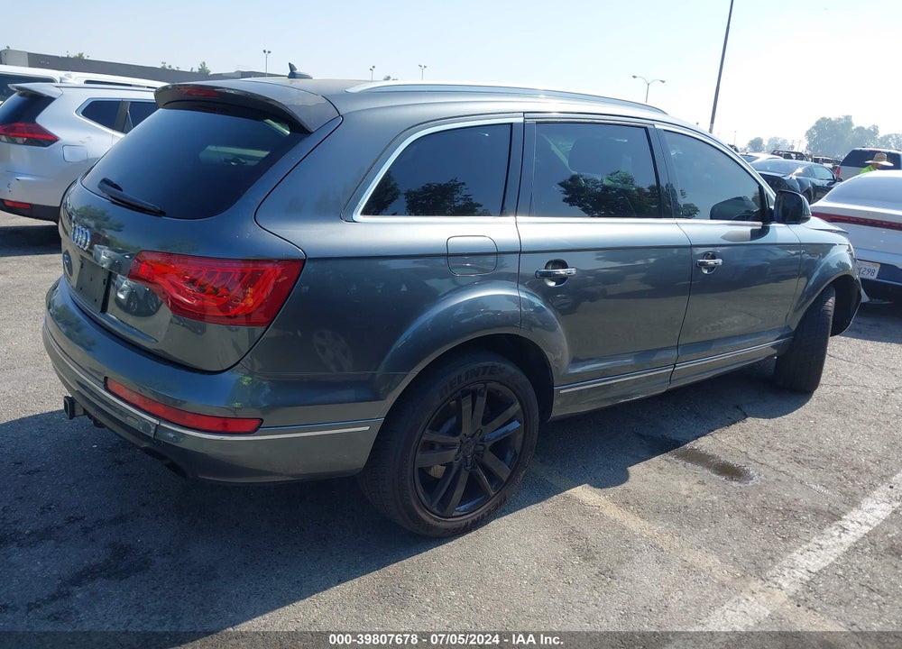 2012 AUDI Q7 3.0T PREMIUM VIN: WA1LGAFE3CD005055