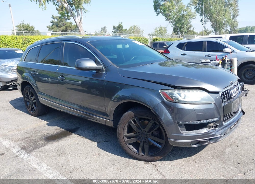 2012 AUDI Q7 3.0T PREMIUM VIN: WA1LGAFE3CD005055