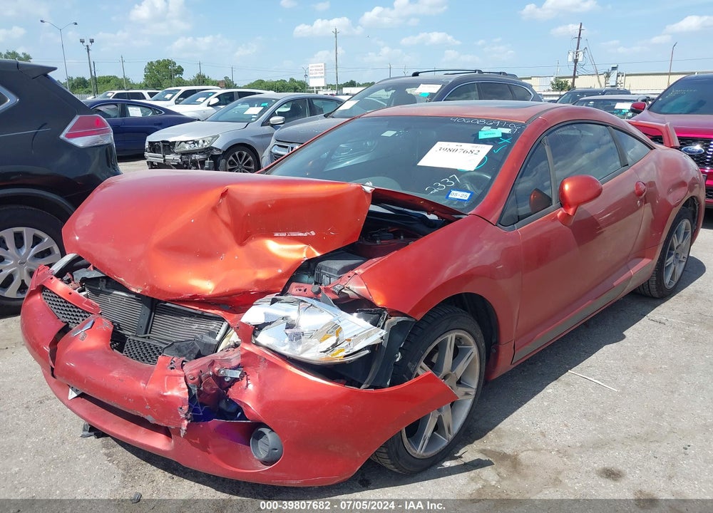 2008 MITSUBISHI ECLIPSE VIN: 4A3AK64F08E012337