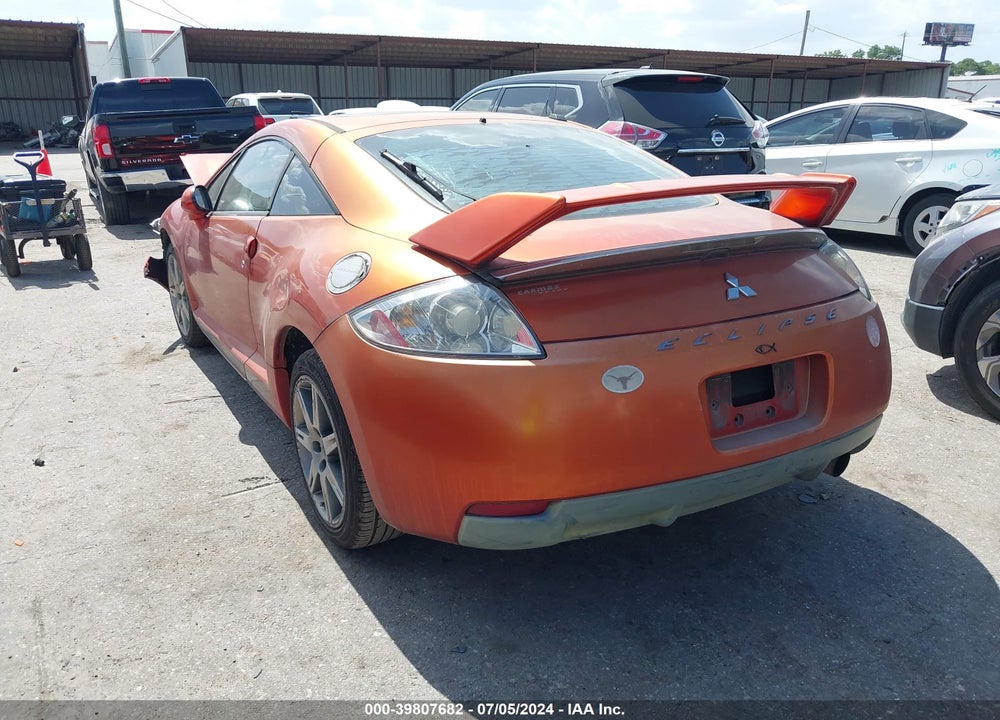 2008 MITSUBISHI ECLIPSE VIN: 4A3AK64F08E012337