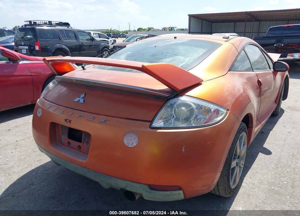 2008 MITSUBISHI ECLIPSE VIN: 4A3AK64F08E012337
