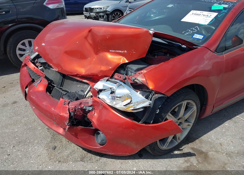 2008 MITSUBISHI ECLIPSE VIN: 4A3AK64F08E012337