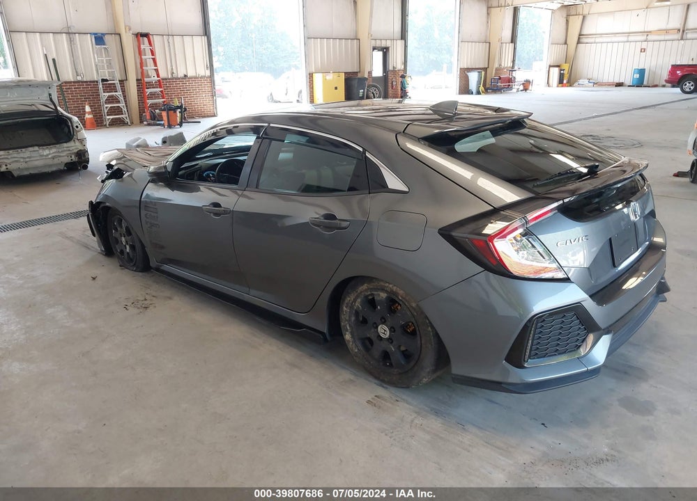 2018 HONDA CIVIC EX VIN: SHHFK7H56JU416844