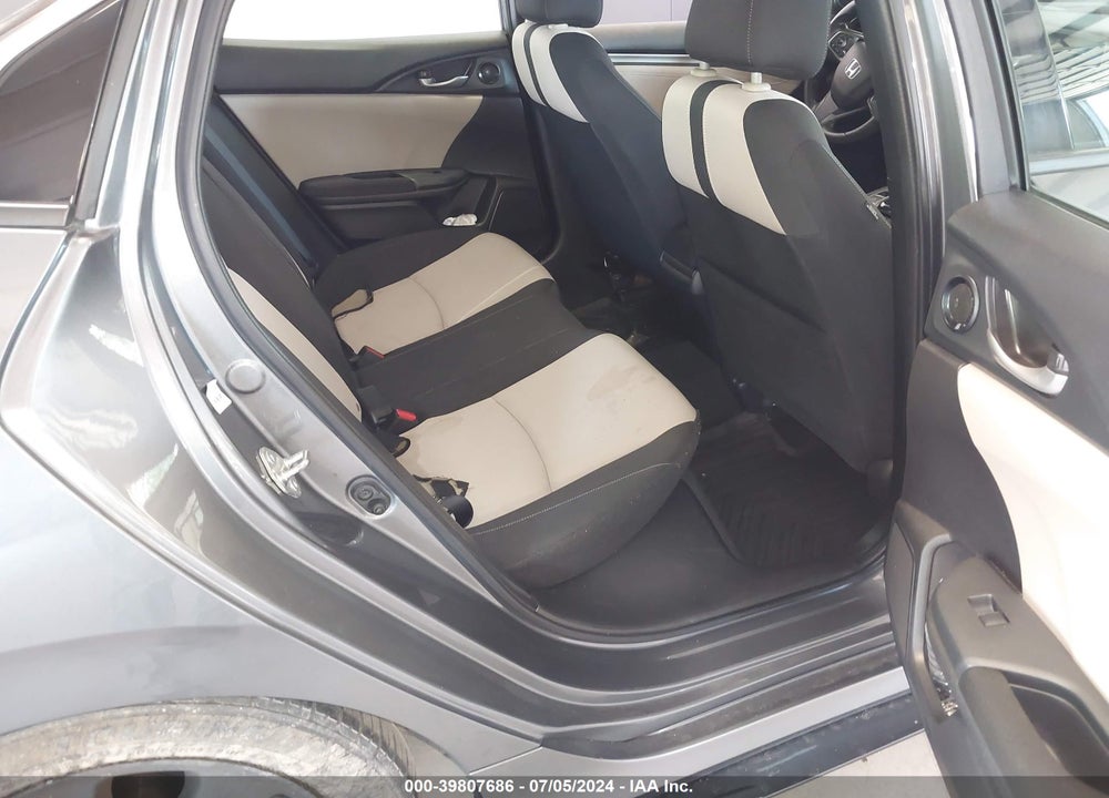 2018 HONDA CIVIC EX VIN: SHHFK7H56JU416844