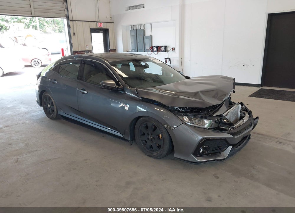 2018 HONDA CIVIC EX VIN: SHHFK7H56JU416844
