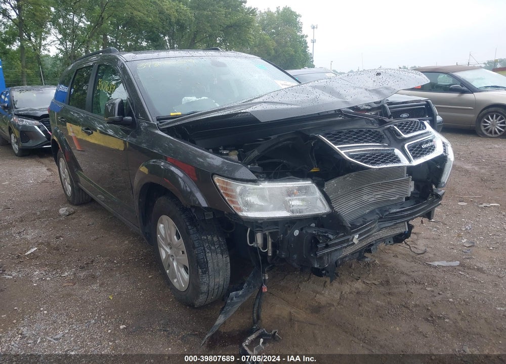 2018 DODGE JOURNEY SXT VIN: 3C4PDCBG3JT522334