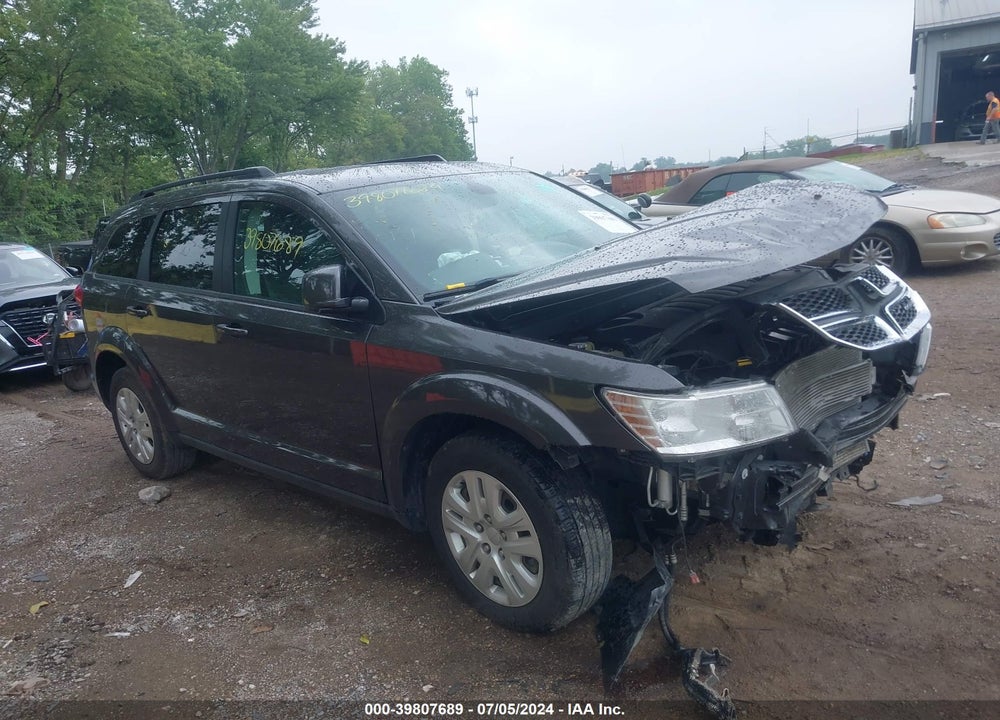 2018 DODGE JOURNEY SXT VIN: 3C4PDCBG3JT522334