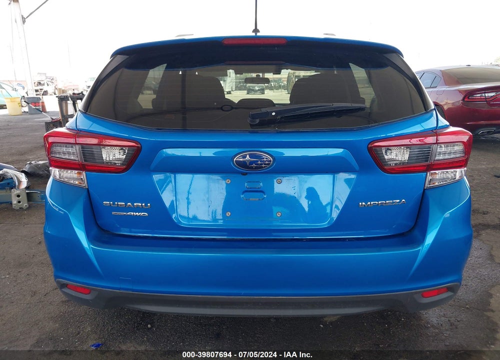 2020 SUBARU IMPREZA 5-DOOR VIN: 4S3GTAB64L3702225