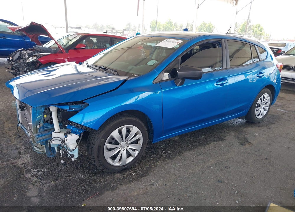 2020 SUBARU IMPREZA 5-DOOR VIN: 4S3GTAB64L3702225