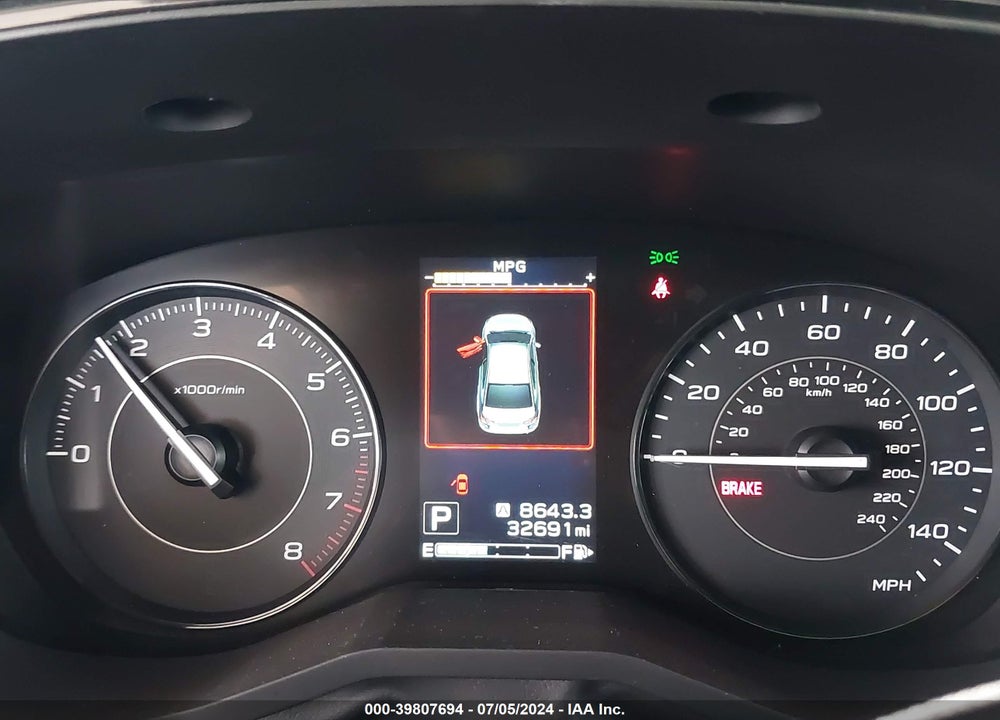 2020 SUBARU IMPREZA 5-DOOR VIN: 4S3GTAB64L3702225