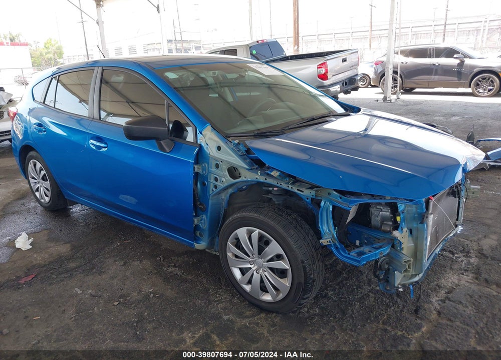 2020 SUBARU IMPREZA 5-DOOR VIN: 4S3GTAB64L3702225