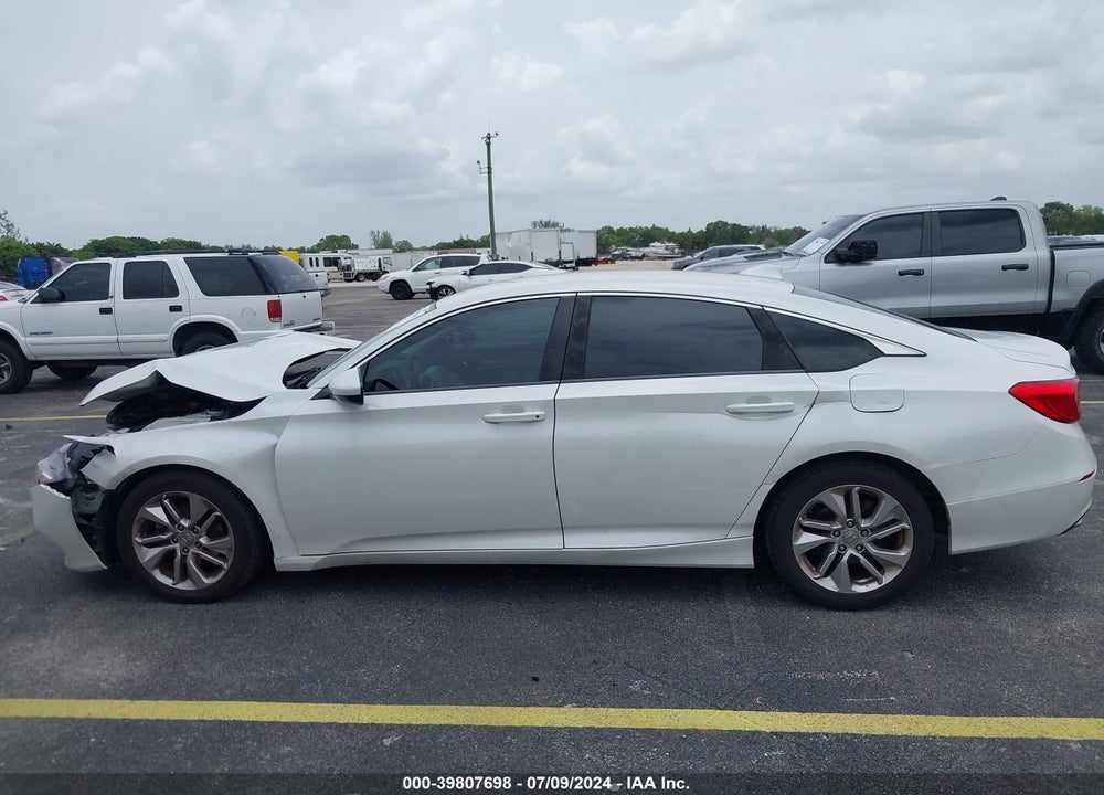 2019 HONDA ACCORD LX VIN: 1HGCV1F10KA081939