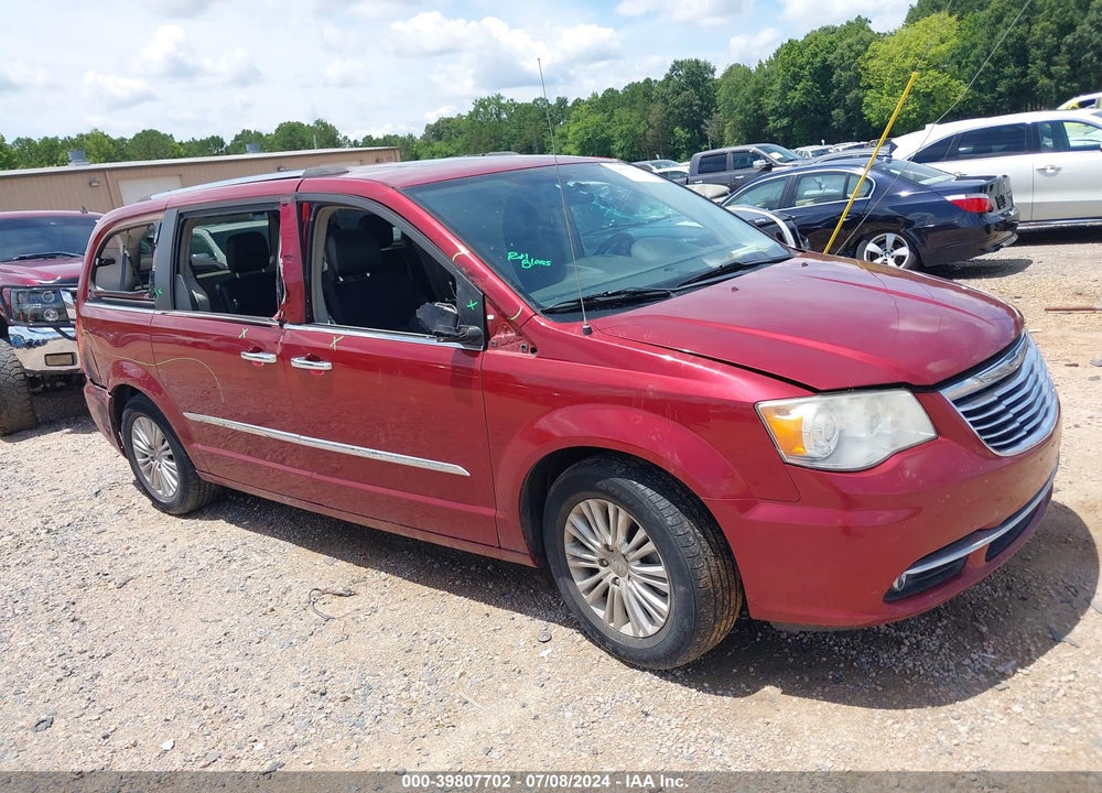 2013 CHRYSLER TOWN & COUNTRY LIMITED VIN: 2C4RC1GG9DR595322