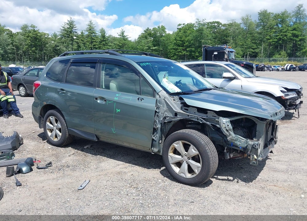 2014 SUBARU FORESTER 2.5I PREMIUM VIN: JF2SJAEC6EH535567