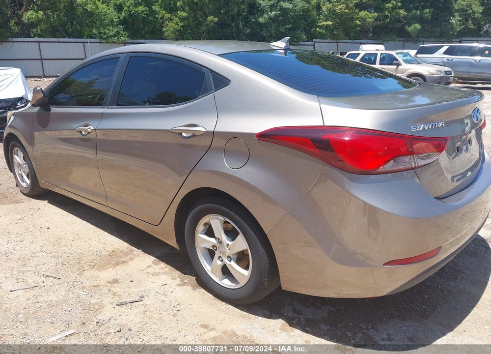 2014 HYUNDAI ELANTRA SE VIN: 5NPDH4AE7EH496551