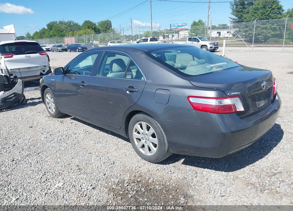 2008 TOYOTA CAMRY HYBRID VIN: 4T1BB46K88U052737
