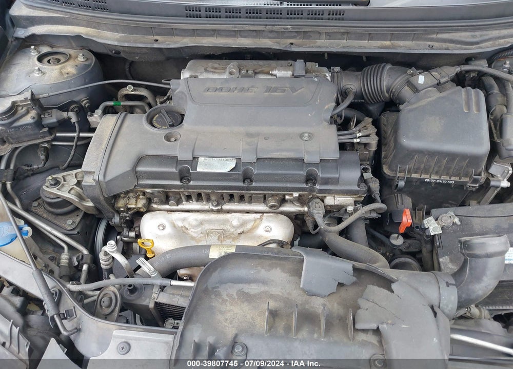 2009 HYUNDAI ELANTRA GLS VIN: KMHDU46D89U672980