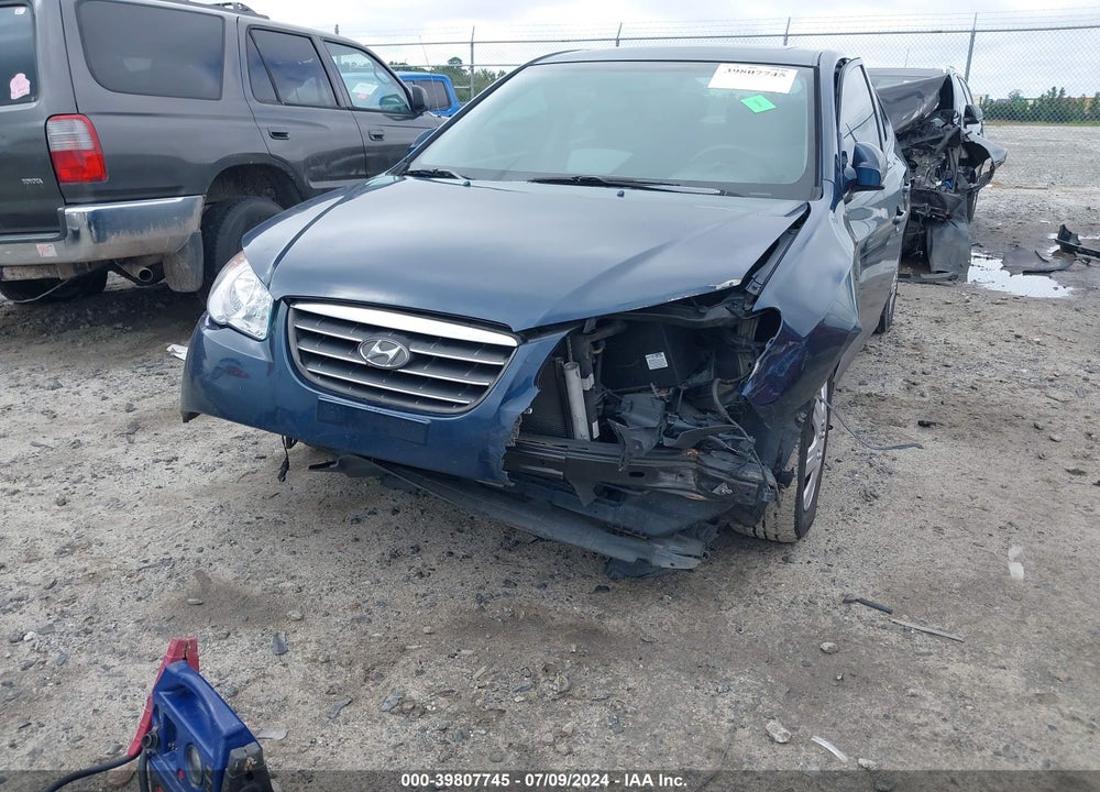2009 HYUNDAI ELANTRA GLS VIN: KMHDU46D89U672980