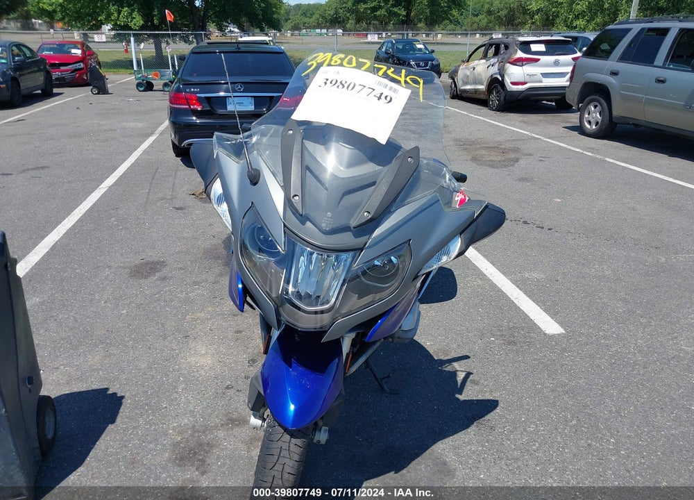 2015 BMW R1200 RT VIN: WB10A1306FZ193514