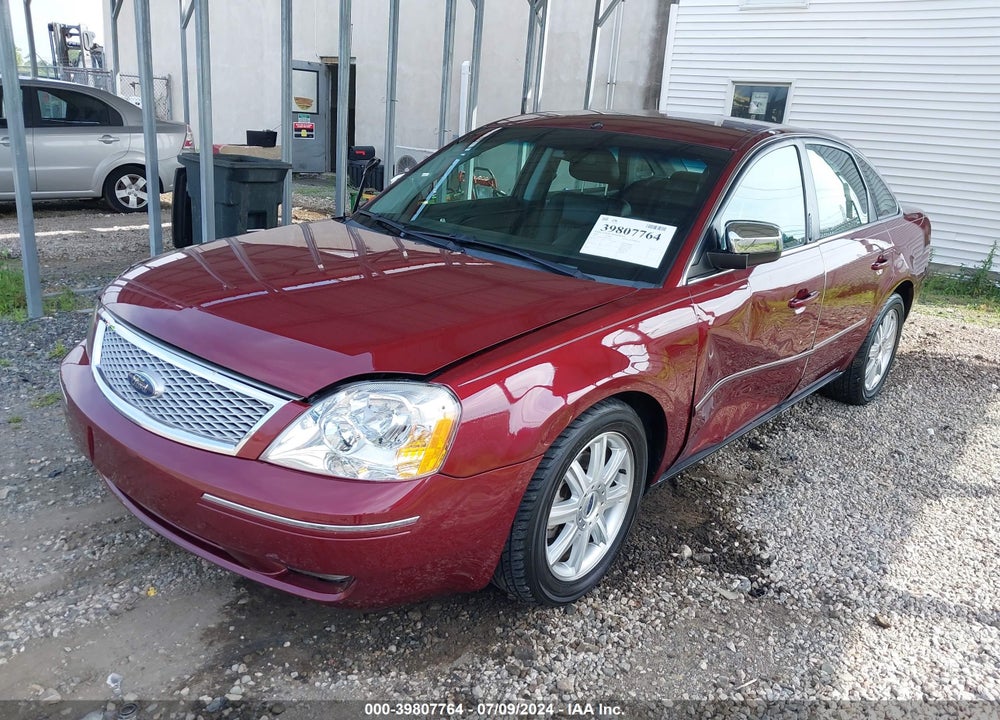 2006 FORD FIVE HUNDRED VIN: 1FAHP25186G125801
