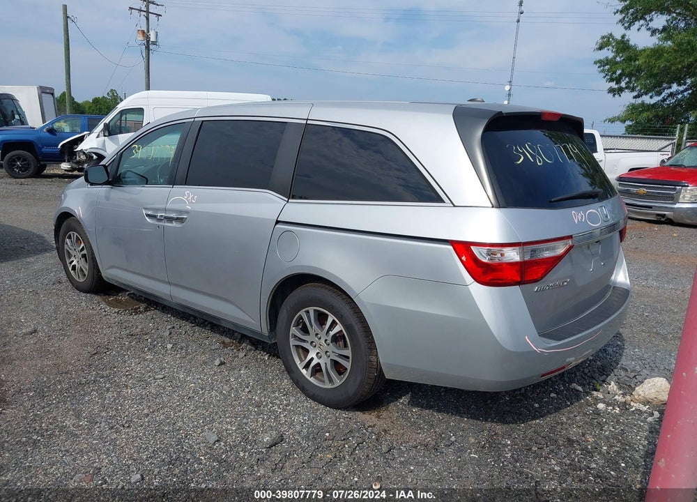 2011 HONDA ODYSSEY EX-L VIN: 5FNRL5H67BB079711