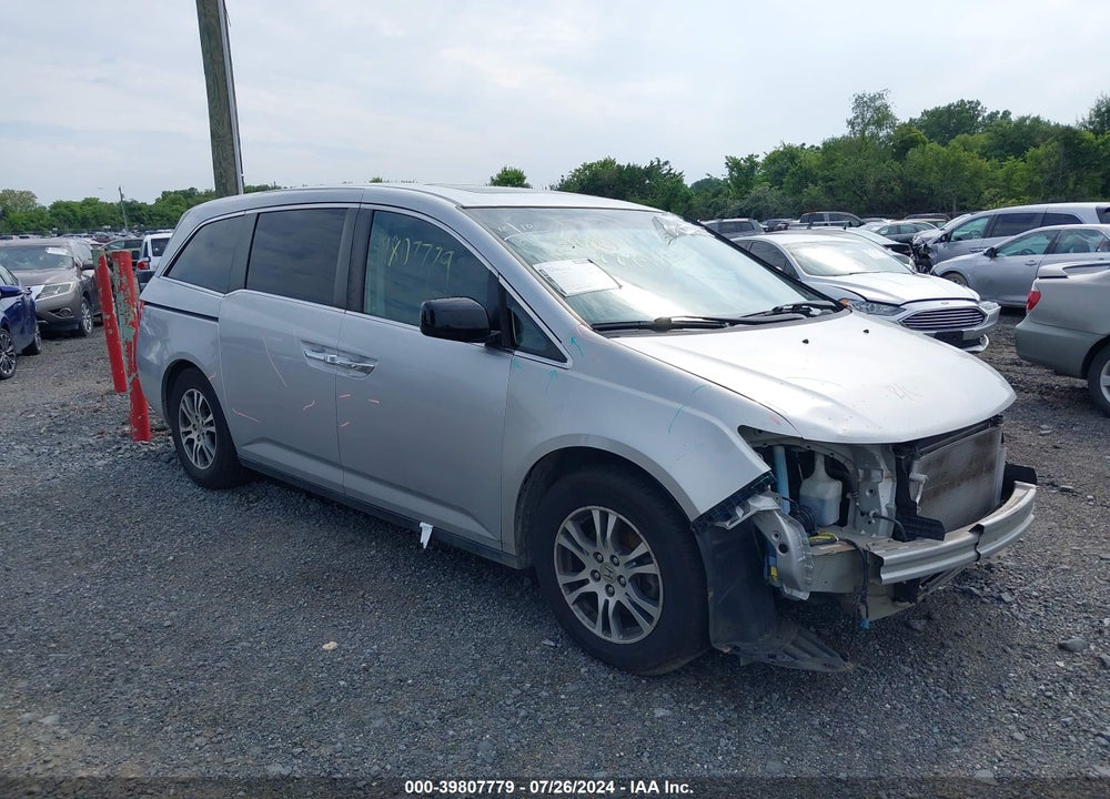 2011 HONDA ODYSSEY EX-L VIN: 5FNRL5H67BB079711
