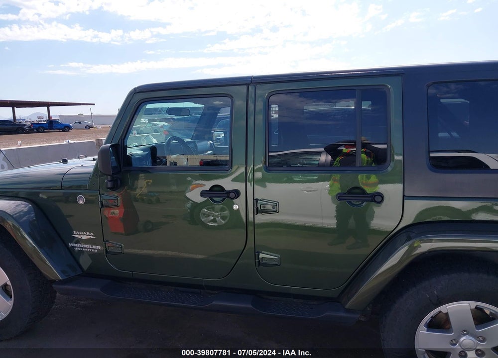 2007 JEEP WRANGLER UNLIMITED SAHARA VIN: 1J8GA59137L149640