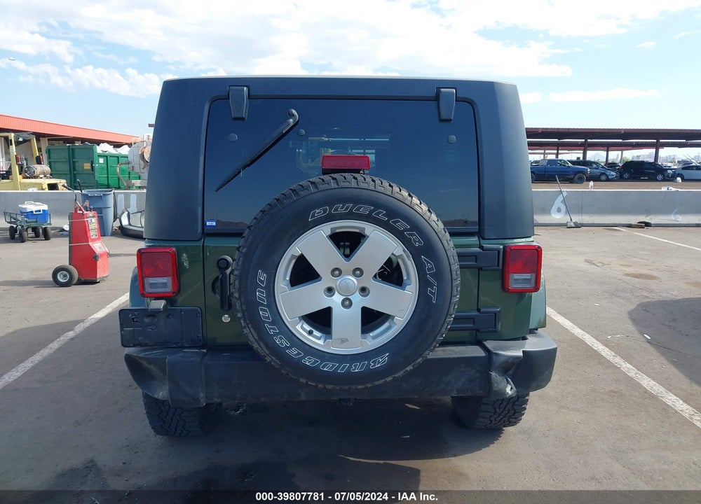 2007 JEEP WRANGLER UNLIMITED SAHARA VIN: 1J8GA59137L149640