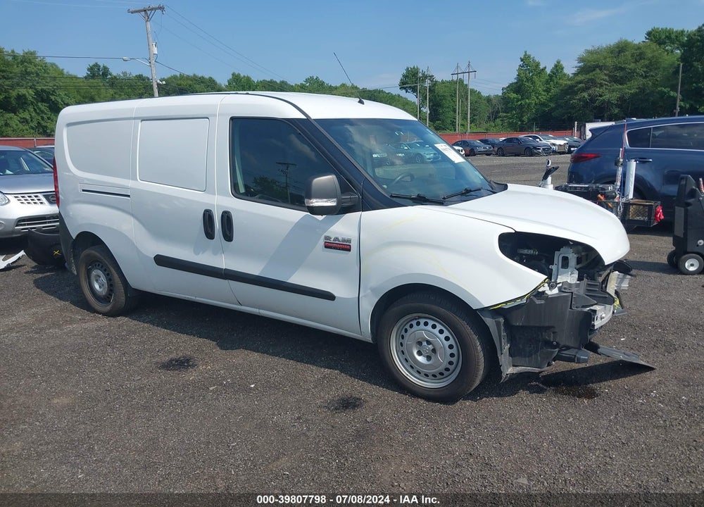 2020 RAM PROMASTER CITY TRADESMAN VIN: ZFBHRFAB4L6R90425