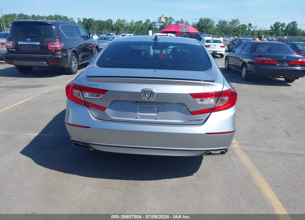 2022 HONDA ACCORD SPORT VIN: 1HGCV1F37NA099635