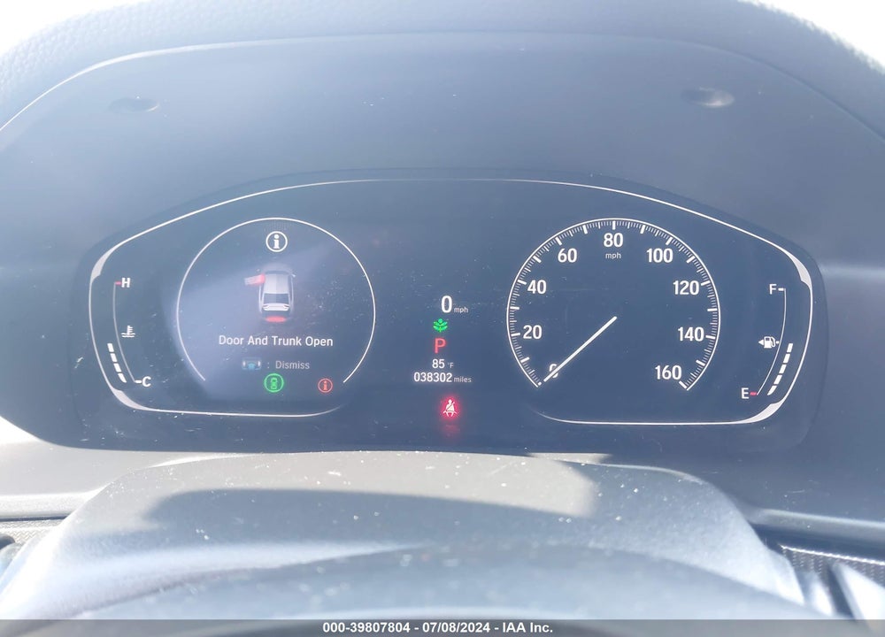 2022 HONDA ACCORD SPORT VIN: 1HGCV1F37NA099635