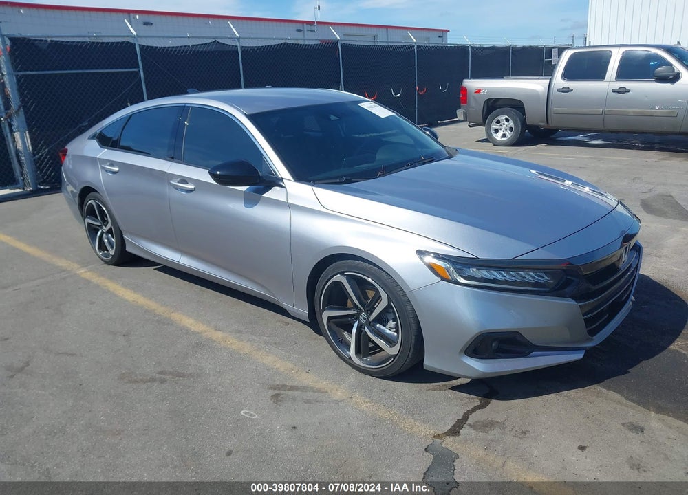 2022 HONDA ACCORD SPORT VIN: 1HGCV1F37NA099635