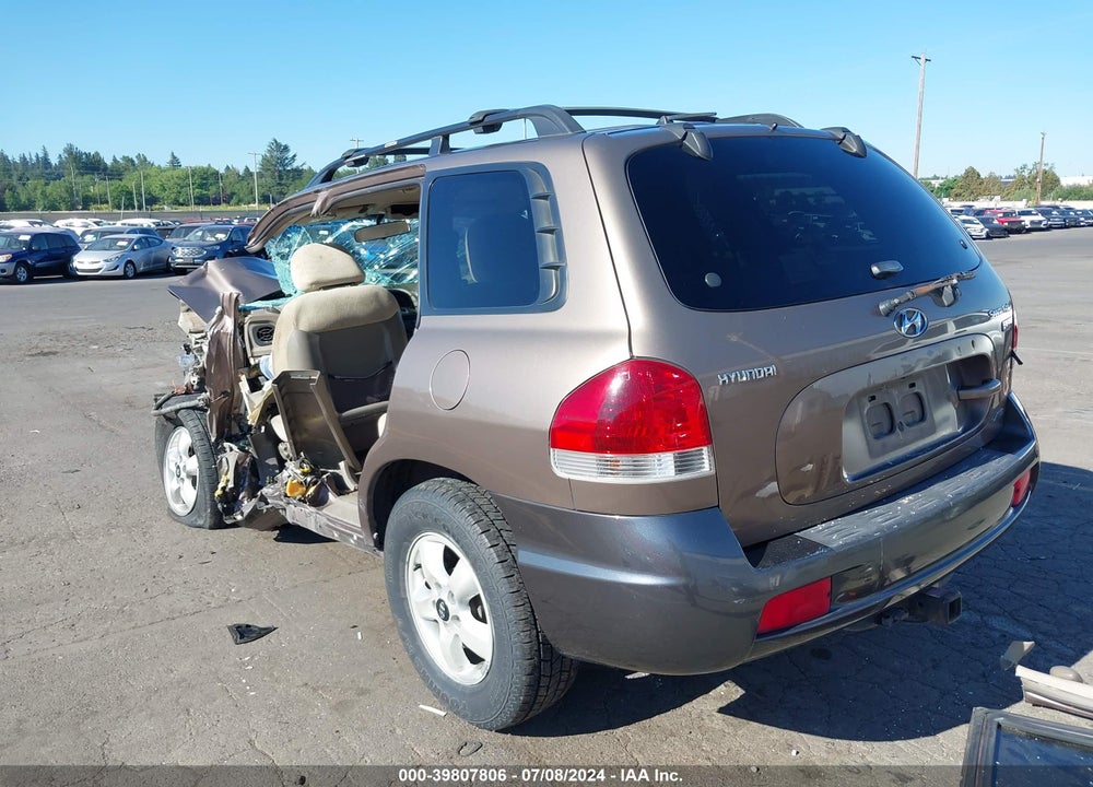 2005 HYUNDAI SANTA FE GLS/LX VIN: KM8SC73E45U900184