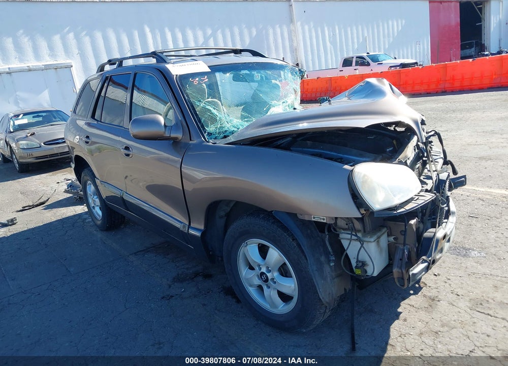 2005 HYUNDAI SANTA FE GLS/LX VIN: KM8SC73E45U900184