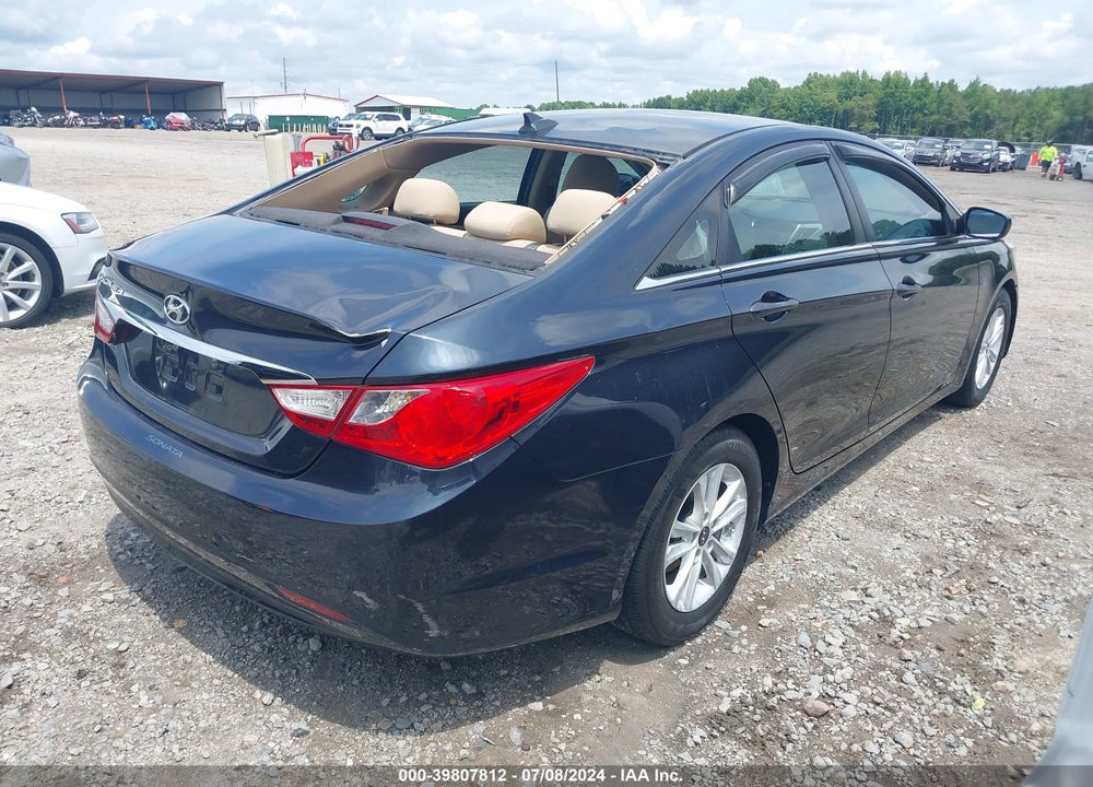 2013 HYUNDAI SONATA GLS VIN: 5NPEB4AC0DH771843