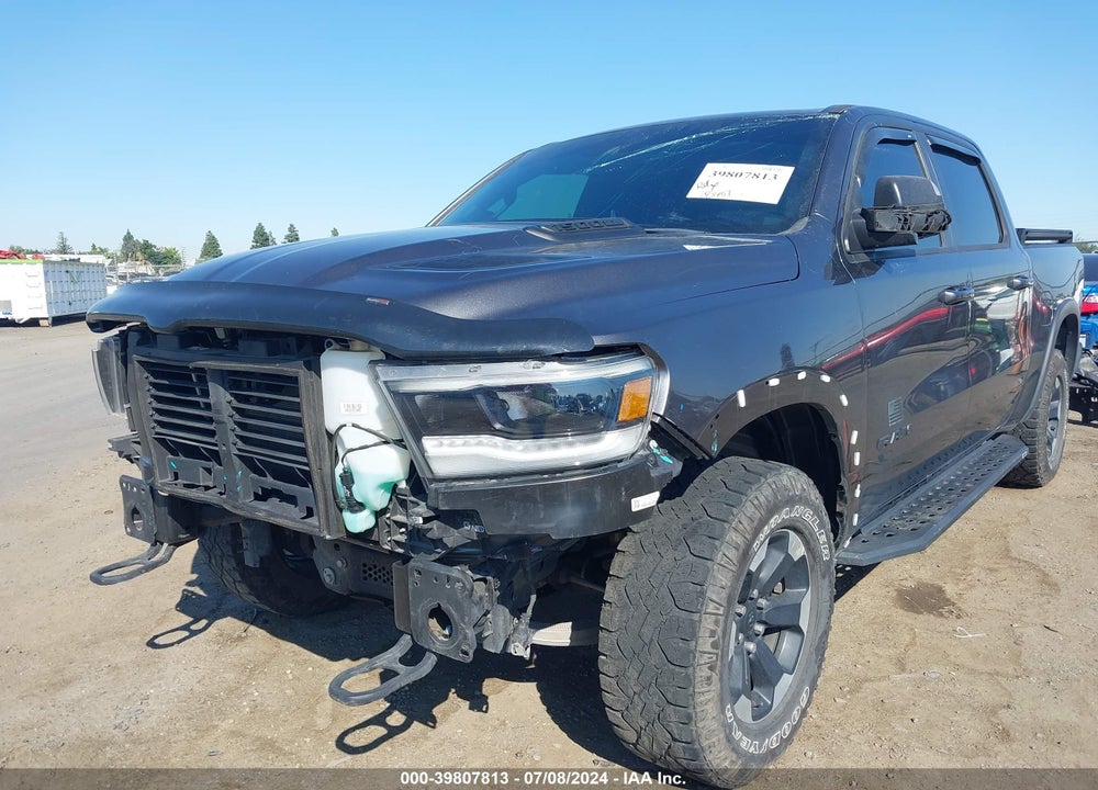 2022 RAM 1500 REBEL 4X4 5'7 BOX VIN: 1C6SRFLT4NN133868