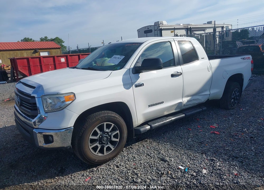 2014 TOYOTA TUNDRA SR5 5.7L V8 VIN: 5TFUY5F13EX345299