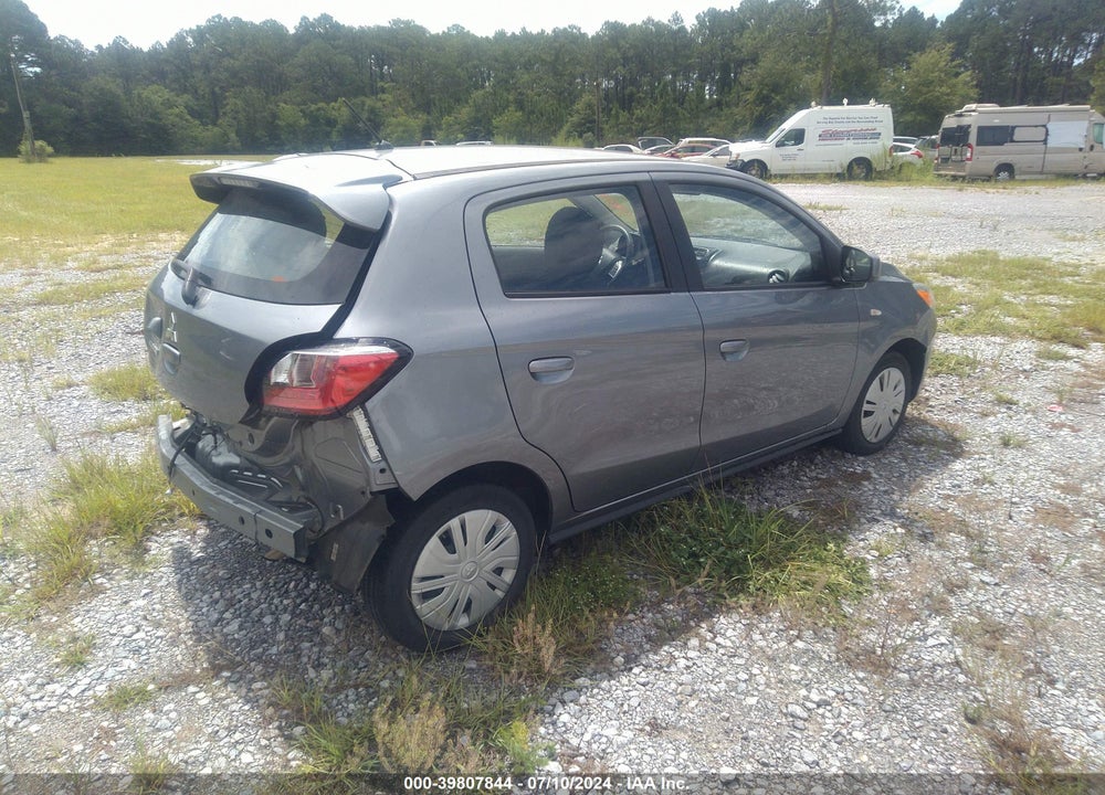 2022 MITSUBISHI MIRAGE ES VIN: ML32AUHJ0NH009092